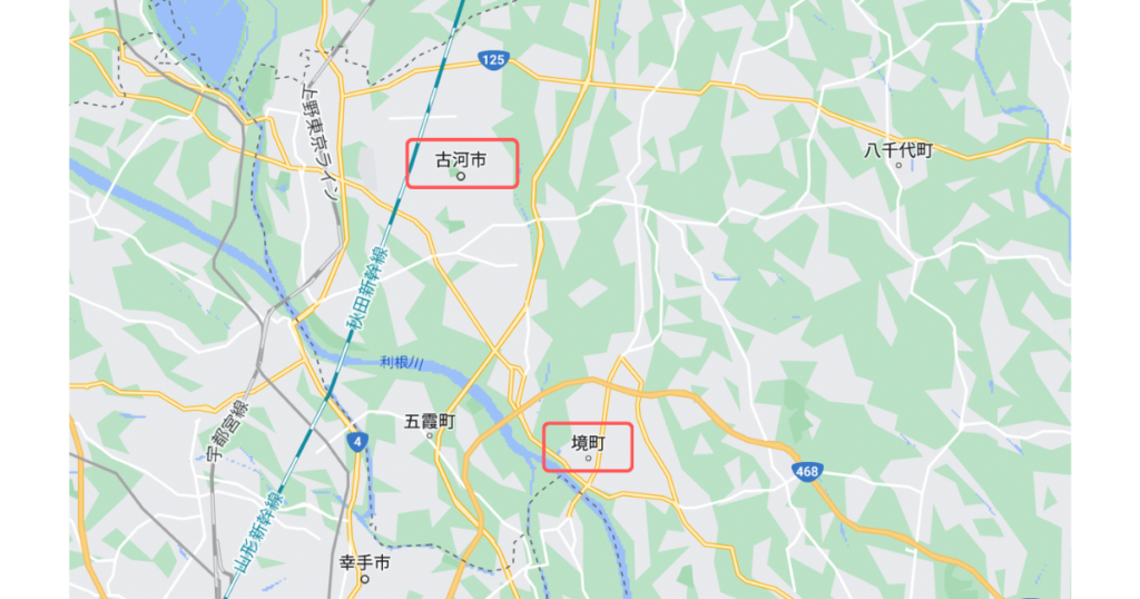 ibarakiken-hurukawashi-map